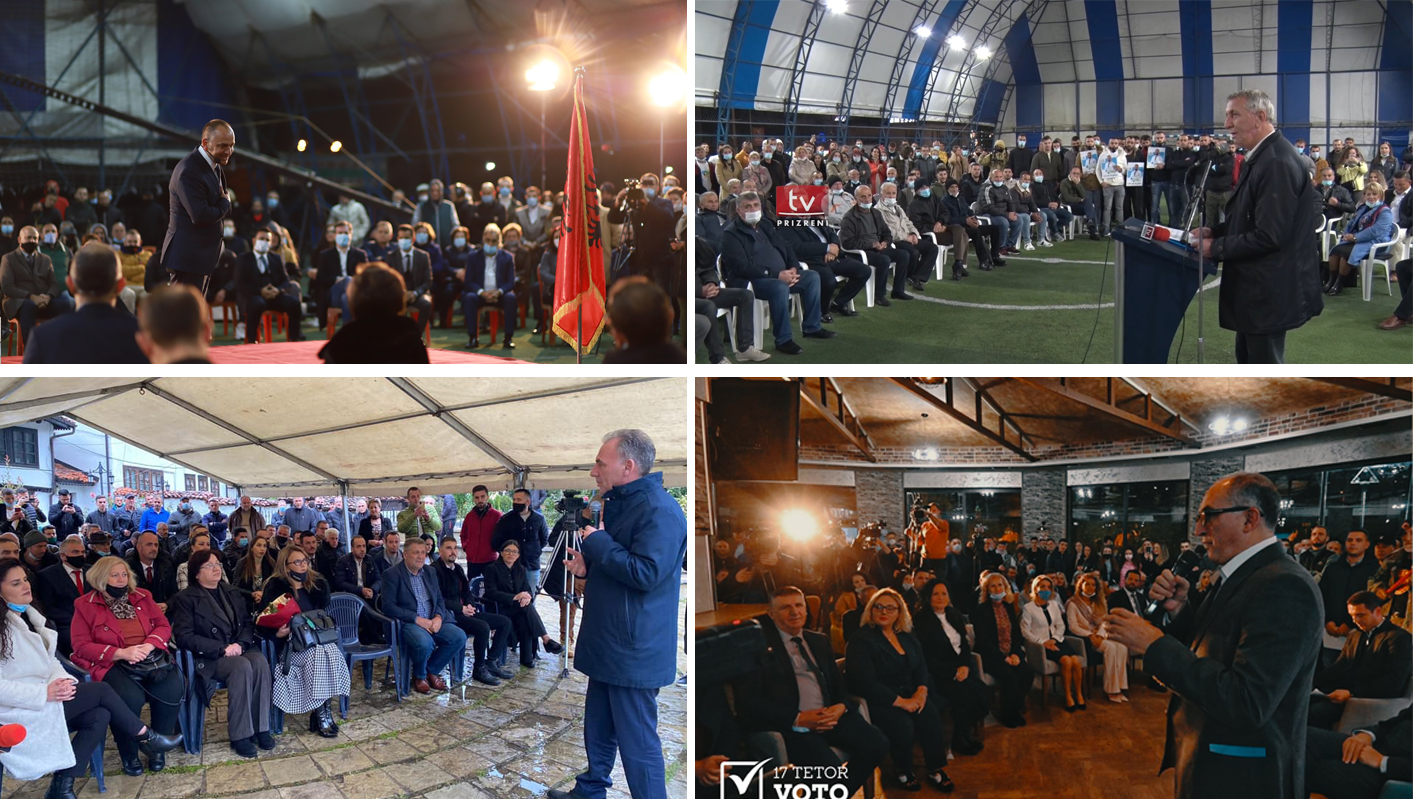 Fushata zgjedhore Prizren partite