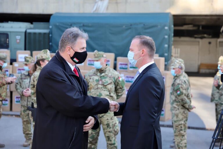 Zemaj pranon edhe një donacion për mbrojtje nga COVID-19 nga Hungaria