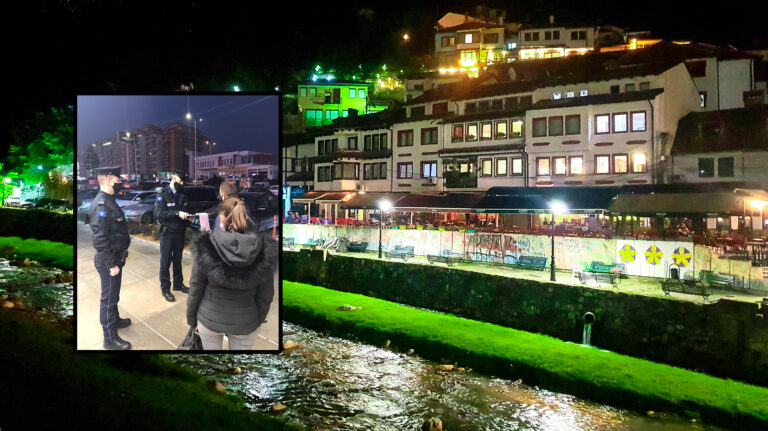 Policia në Prizren në aksion për respektimin e masave kundër COVID-19