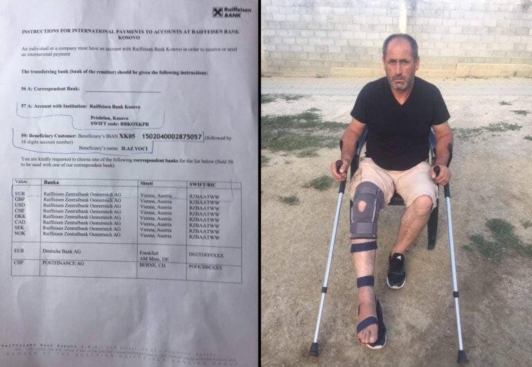 Apel për ndihmë urgjente për Ilaz Vocin, nga Tërrnja e Suharekës