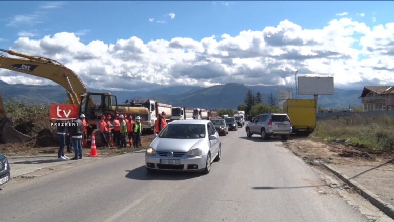 Ndërpritet për qarkullim të automjeteve rruga Prizren-Gjakovë për dy javë