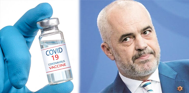 Edi Rama thotë se vaksina kundër COVID-19 do të jetë falas dhe jo e detyrueshme