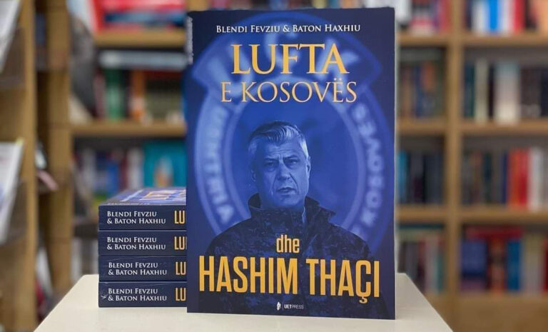 Botohet libri për Hashim Thaçin, me autorë Blendi Fevziu dhe Baton Haxhiu