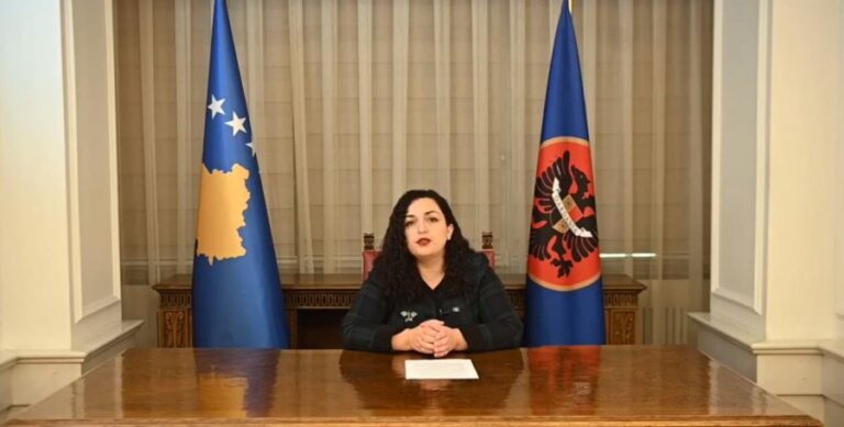 Osmani kërkon mbështetjen e ndërkombëtarëve për t’u dënuar krimet dhe gjenocidi serb në Kosovë