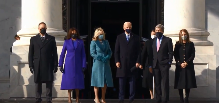 Biden arrin në Kongres për inaugurimin e tij