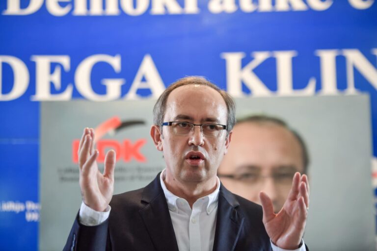 Hoti: Vetëm me LDK-në shteti ka normalitet