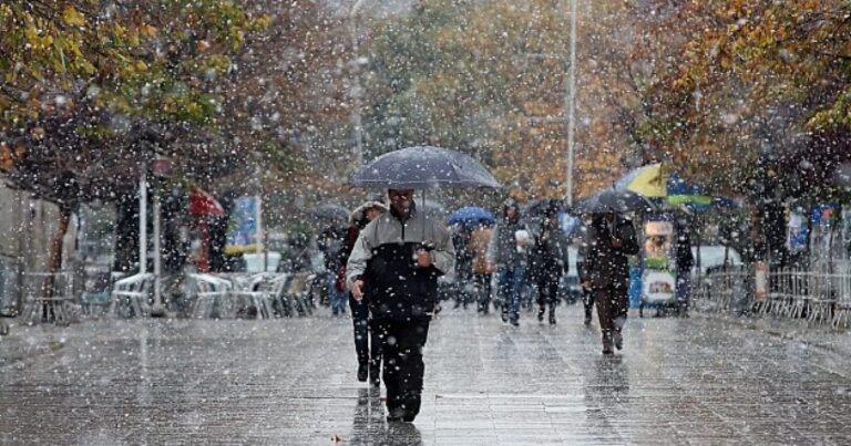 Moti sot me temperatura të ulëta në vend, parashihen reshje shiu e bore
