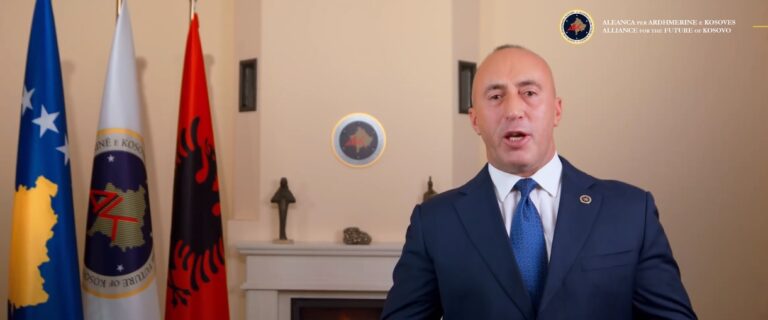 Ramush Haradinaj me videomesazh, kërkon nga qytetarët që ta pranojnë si president