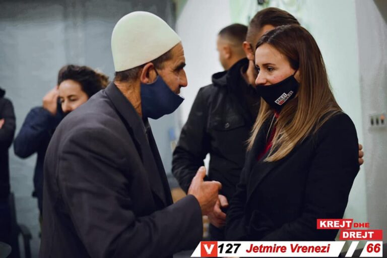 Jetmire Vranezi merr mbështetje në fshatin Zhur dhe Kobaj
