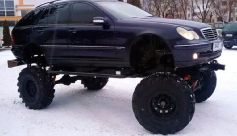 Mercedesi i vjetër shndërrohet në “përbindësh”