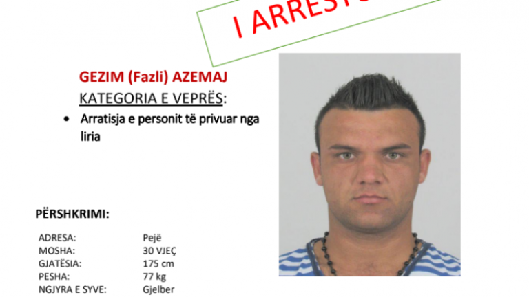 Arrestohet Gëzim Ademaj, Policia falënderon qytetarët për bashkëpunim