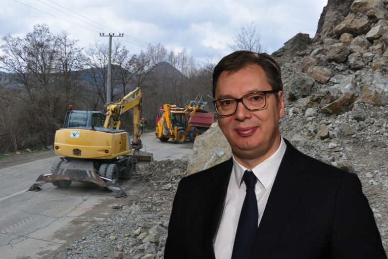 Vuçiqi paralajmëron ndërtimin e rrugës Mitrovicë – Jarinje nga Serbia