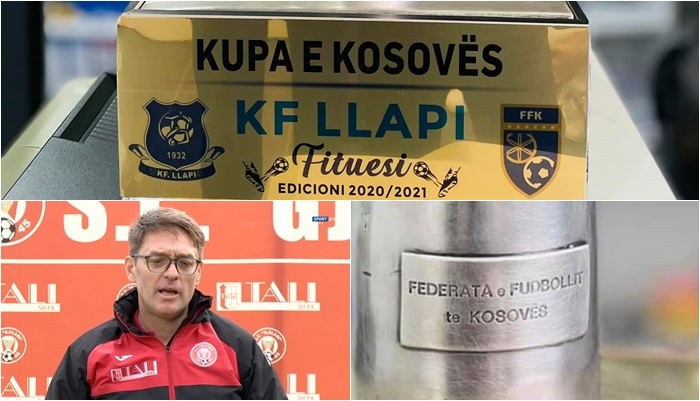 Munishi reagon në mënyrë epike për gabimin “trashanik” gjuhësor në trofeun e Kupës së Kosovës