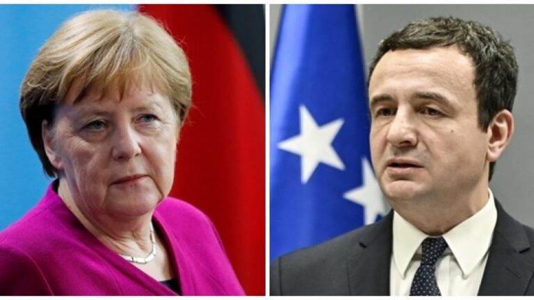 Kancelarja gjermane, Merkel sot do të bisedojë me kryeministrin Kurti