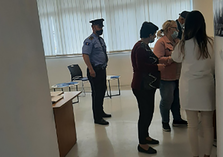 Policia e rajonit të Prizrenit me aktivitete për zbatimin e masave anti-covid