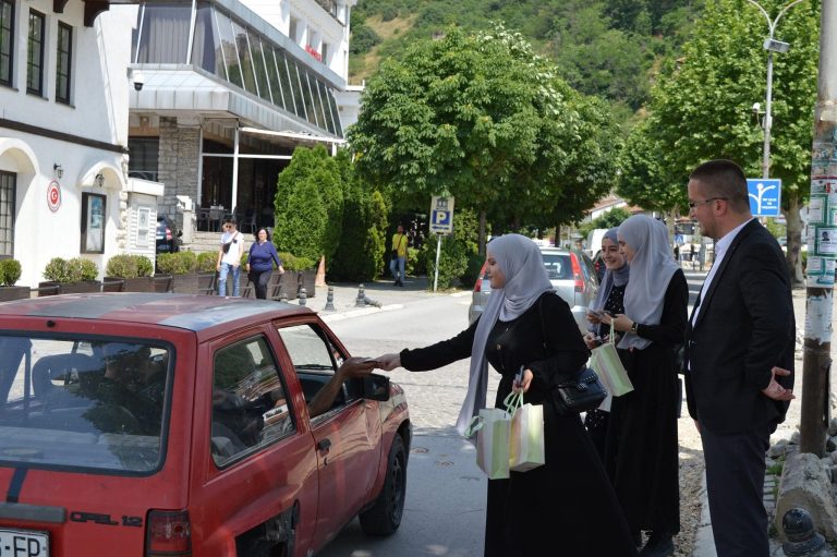 KBI në Prizren me aktivitet sensibilizues për sigurinë në trafik