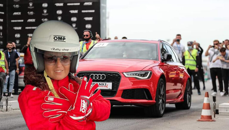Shqiptarja nga Kosova që sfidon burrat në gara automobilistike