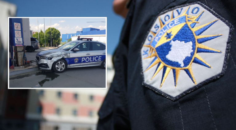 Policia jep detaje për aksidentin e veturës së policisë në Fushë Kosovë