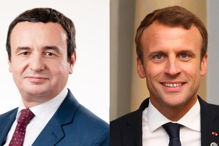 Kurti pritet sot nga Macron në Pallatin Elisee