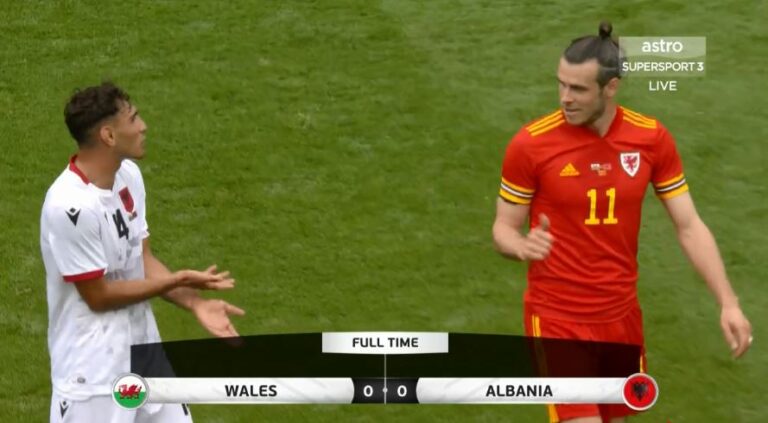 Përfundon pa gola ndeshja mes Uellsit dhe Shqipërisë