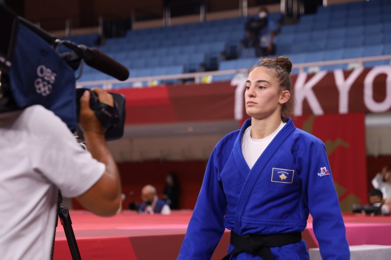 Nora Gjakova, deklaratë pas fitimit të medaljes së artë në Lojërat Olimpike
