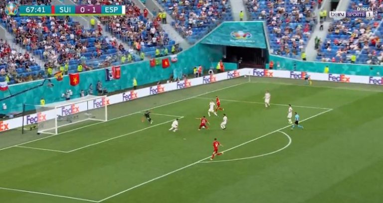 Barazon Shaqiri në sfidën Spanjë – Zvicër