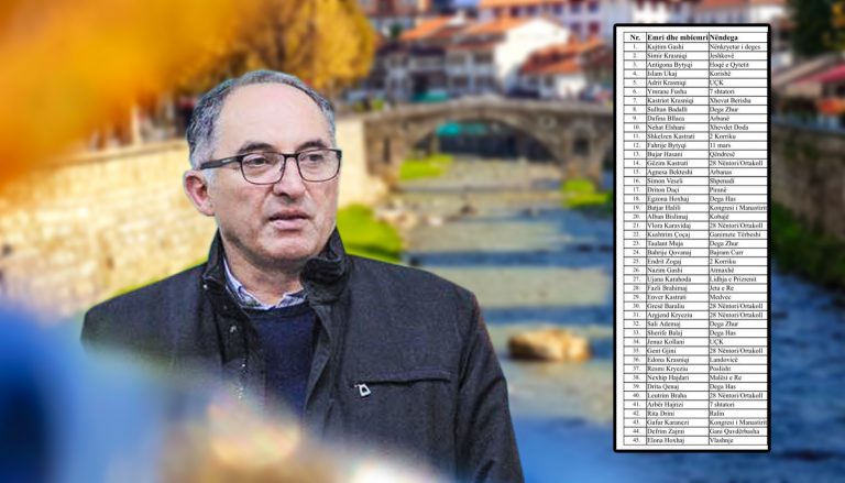 Dega e PDK-së në Prizren publikon listën e kandidatëve për zgjedhjet e 17 tetorit
