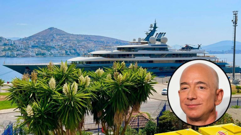 A ka ardhur Jeff Bezzos në Shqipëri? Jahti i tij shihet në Sarandë