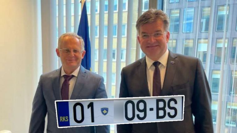 Bislimi paralajmëron reciprocitet për targat pas 15 shtatorit