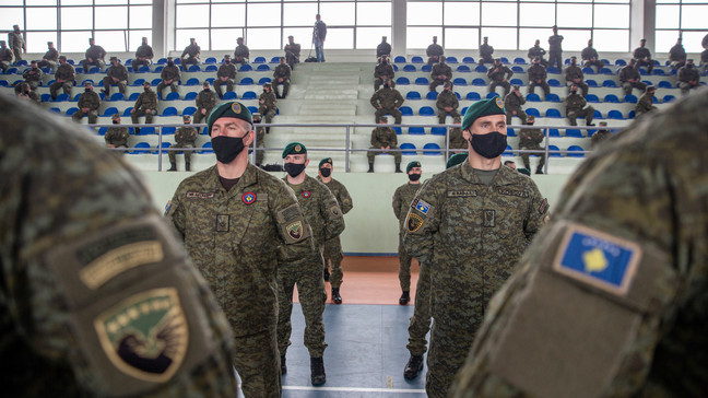 Vetëm 1% e ushtarëve të Kosovës nuk janë vaksinuar