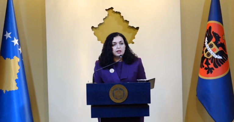 Presidentja Osmani nuk pajtohet me konstatimet e raportit të KE-së për Vettingun