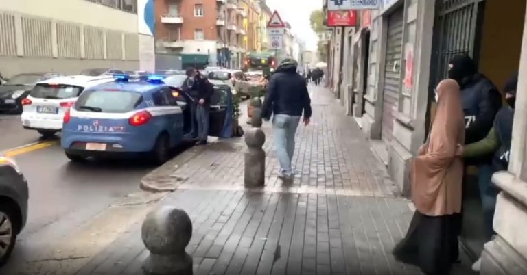 Pamje nga arrestimi i 19-vjeçares kosovare në Itali, e dyshuar për terrorizëm