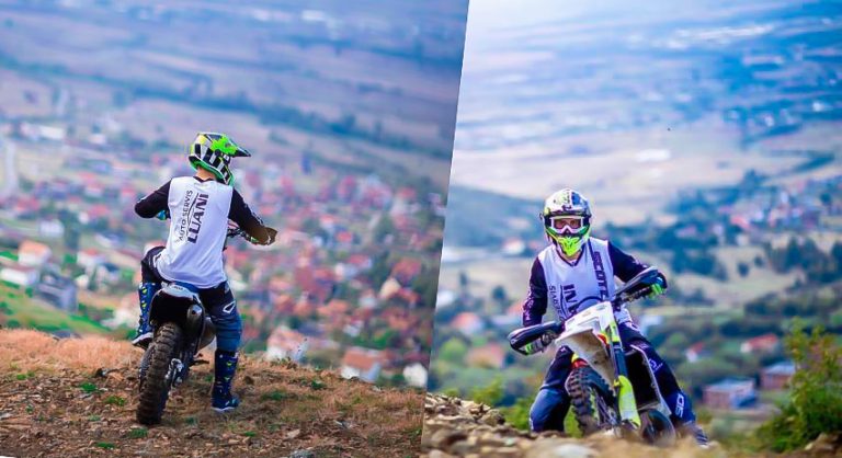 Motokrosi, sporti që i jep adrenalinë të papërshkrueshme të riut nga Grejkoci i Suharekës