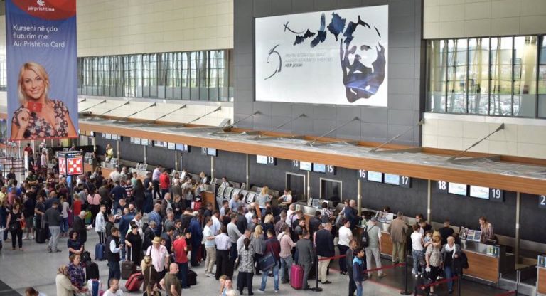 Aeroporti i Prishtinës, i dyti për më së shumti pasagjerë në rajon sivjet
