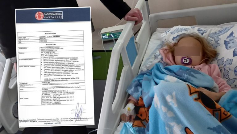 Vogëlushes, Lorena Mezraja, nëna ia dhuron veshkën, ajo ka nevojë për ndihmë financiare për transplant