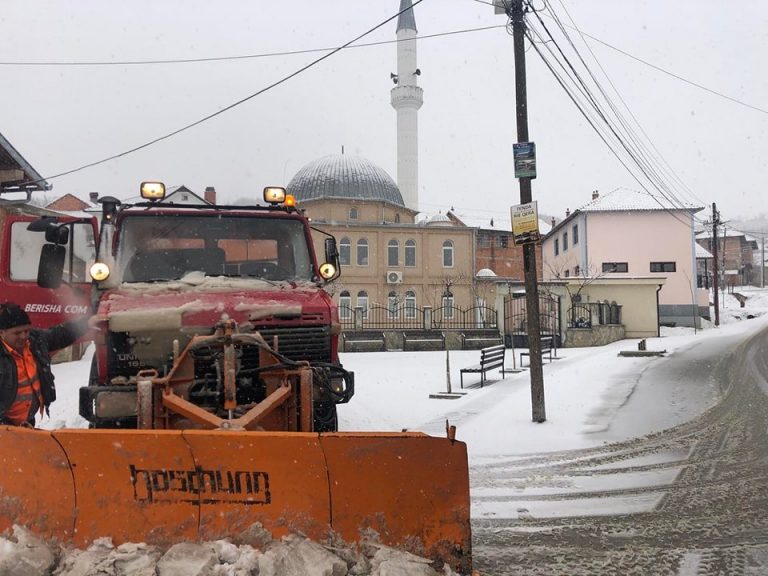 Të gjitha rrugët në Komunën e Rahovecit janë të kalueshme