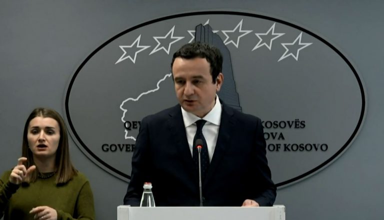 Kurti: Kosova nuk ka nevojë për asociacione të cilat na i shtojnë tensionet