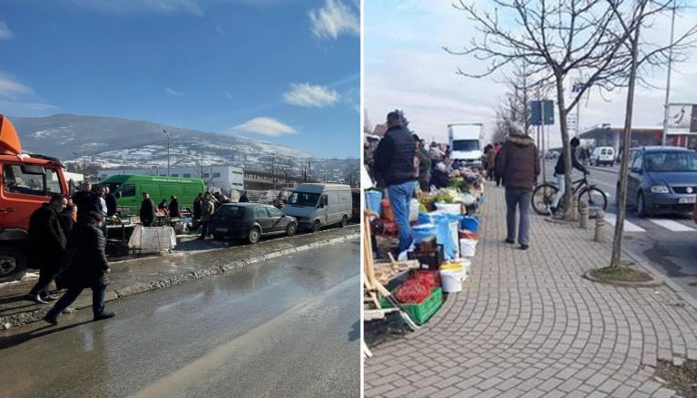 Vazhdon aksioni i Inspektoratit në Prizren për largimin e shitësve ambulantë dhe tregtarve në hapësira publike