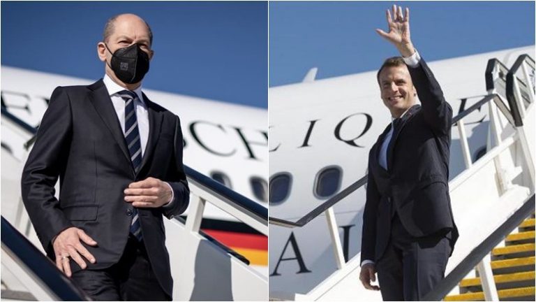 E hëna ‘e nxehtë’ në skenën politike botërore: Macron takohet me Putinin, kancelari Scholz në SHBA me presidentin Biden