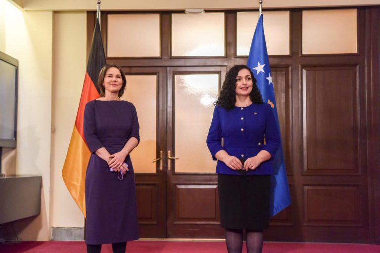 Osmani kërkon mbështetje nga Gjermania për anëtarësimin e Kosovës në Këshillin e Evropës