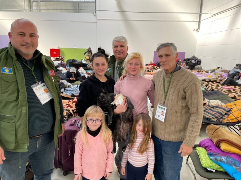 Mision humanitar me ndihma për refugjatët nga Ukraina