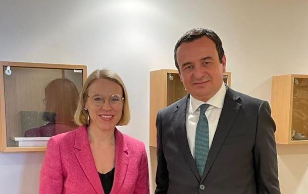 Kurti takohet me ministren e Jashtme norvegjeze