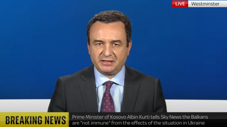 Kurti flet në Skynews, kërkon pranimin e Kosovës në BE dhe NATO