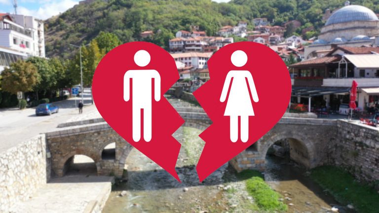 Prizreni komuna me numrin më të madh të shkurorëzimeve gjatë vitit të kaluar