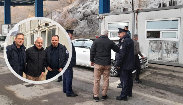 Sveçla viztion Jarinjën, Bërnjakun e stacionet që mbikëqyrin vijën e gjelbër të kufirit