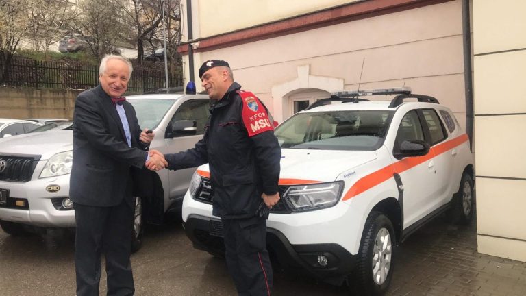 MSh-ja bëhet me automjet mjekësor, donacion nga KFOR-i italian