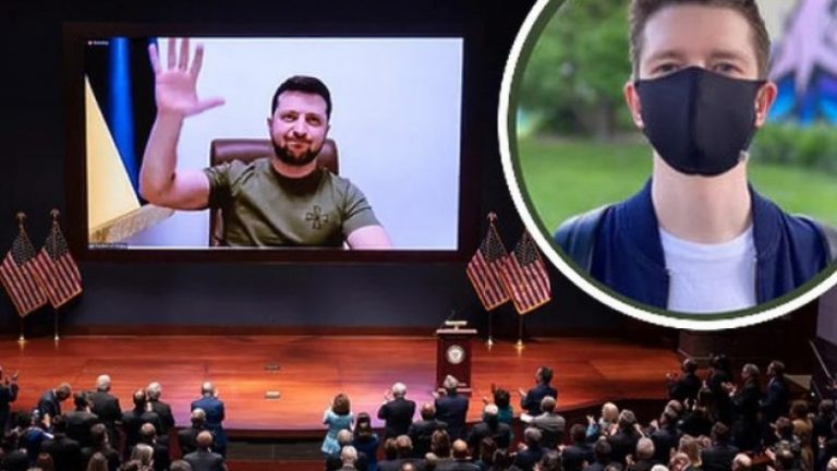 Njihuni me ukrainasin që qëndron prapa fjalimeve të fuqishme të Volodymyr Zelenskyt