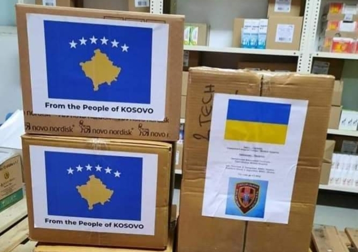 Ukraina pranon kontingjentin e parë të ndihmave nga Kosova