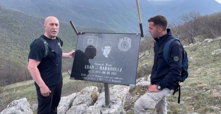 Haradinaj viziton vendin ku ra dëshmor vëllau i tij