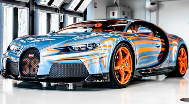 Bugatti Chiron Super Sport Valët e Dritës